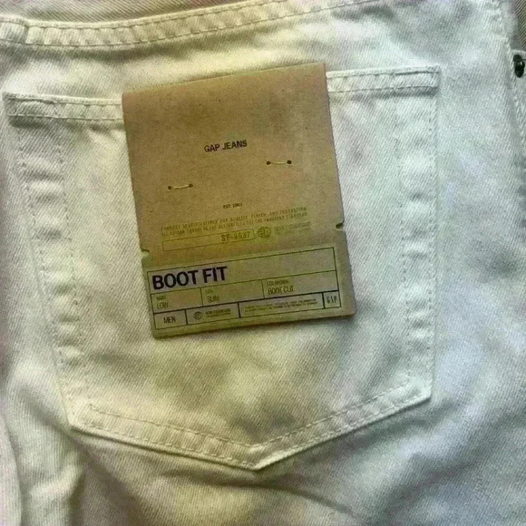 Men's GAP Jeans BOOT-FIT NEW condition with tags bottom width 20” - Picture 5 of 7
